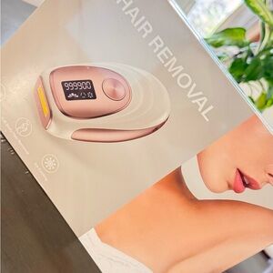 Rose Gold Hair Removal Device
